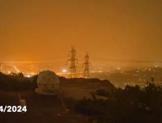 Απόκοσμο timelapse βίντεο από τη μεταφορά της αφρικανικής σκόνης πάνω από την Αθήνα