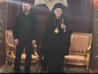 Συνάντηση Ζελένσκι με τον Οικουμενικό Πατριάρχη Βαρθολομαίο - «Η ενότητα του κόσμου είναι η δύναμή μας»
