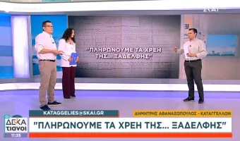 kataggelies@skai.gr: Πληρώνουμε τα χρέη... της ξαδέλφης (Βίντεο) 