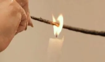 Velaterapia φωτιά στα μαλλιά