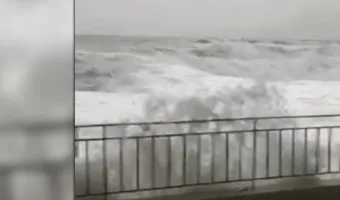 Εικόνες καταστροφής στην Εύβοια