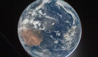 Artemis II στη Σελήνη: Oι πρώτες συγκλονιστικές φωτογραφίες της Γης από το Orion