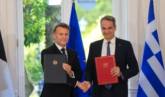 Μακρόν και Μητσοτάκης