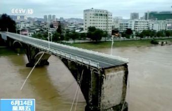 Κίνα: Τρεις νεκροί και δύο τραυματίες από γέφυρα που κατέρρευσε 