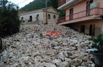 Μεγάλες ζημιές από την καταιγίδα «Βικτωρία» στην Κεφαλονιά (φωτό - vids)