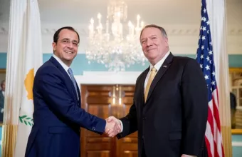 Επίσκεψη Πομπέο στην Κύπρο: Η ισχυρή «σχέση Κύπρου-ΗΠΑ» στο τραπέζι των συζητήσεων