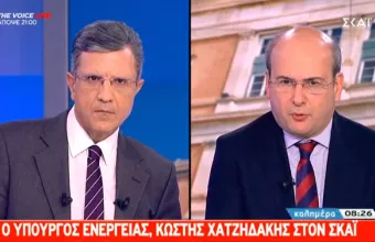 Χατζηδάκης στον ΣΚΑΪ: Το πρόγραμμα εξορύξεων θα προχωρήσει κανονικά