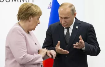  Τηλεφωνική συνομιλία Πούτιν - Μέρκελ για Λιβύη - Nord Stream 2