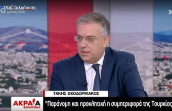 Θεοδωρικάκος στον ΣΚΑΪ: Η κυβέρνηση φτιάχνει ένα αρραγές μέτωπο για τα εθνικά θέματα