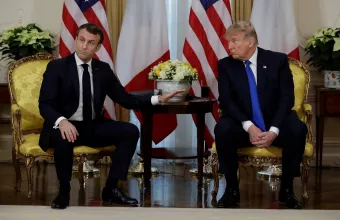 Τηλεφωνική επικοινωνία των προέδρων Τραμπ και Μακρόν για τη Λιβύη