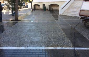 Τριπλή παρέμβαση στην πλατεία Αγίου Μελετίου στα Σεπόλια από τον Δήμο Αθηναίων (pic)
