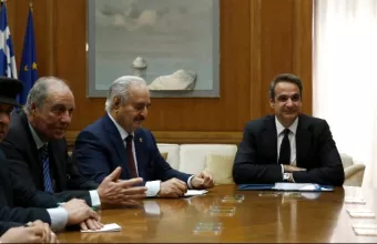 Συνάντηση Μητσοτάκη με Χαφτάρ-Τι είπε ο στρατηγός