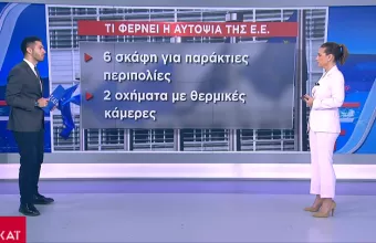 Ταχεία επέμβαση της ΕΕ: Περιπολικά σκάφη, ελικόπτερα και συνοριοφύλακες