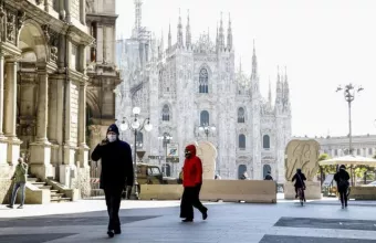 Μιλάνο: Εξαπλάσιο αριθμό νεκρών σε σχέση με τον Β Παγκόσμιο Πόλεμο προκάλεσε ο κορωνοϊός