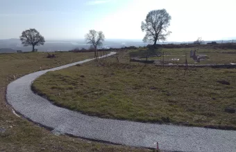 Αμφίπολη: Επίσπευση έργων ζητά η Μενδώνη - Επιβλητικές αεροφωτογραφίες