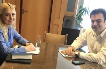 e-ξαγωγές αγροτικών προϊόντων με ένα κλικ - Συνάντηση Αραμπατζή - Πιερρακάκη 