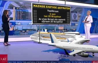 Τουρισμός: Τα εργαλεία ελέγχου ταξιδιωτών - 20 δείγματα με 1 τεστ