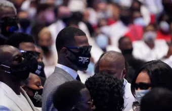 ΗΠΑ: Η κηδεία του Τζορτζ Φλόιντ στο Χιούστον - Οι άνθρωποι του τον αποχαιρετούν