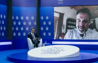Μητσοτάκης στο Φόρουμ Δελφών: Τα σύνορα της Ελλάδας είναι και σύνορα της ΕΕ