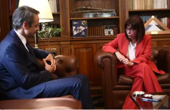 Μητσοτάκης προς Σακελλαροπούλου για Άγκυρα: Θα αντιμετωπίσουμε όλες τις προκλήσεις