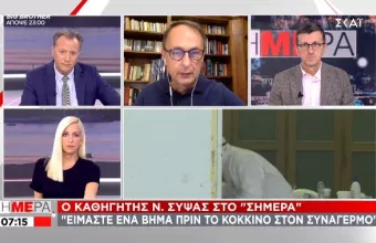 Σύψας σε ΣΚΑΪ: Ένα βήμα πριν την απαγόρευση κυκλοφορίας η Αττική – Πώς θα γίνει το lockdown
