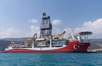 Αποκλειστικό ΣΚΑΪ: Φωτογραφίες του τουρκικού γεωτρύπανου Κανουνί ανοιχτά της Ρόδου 