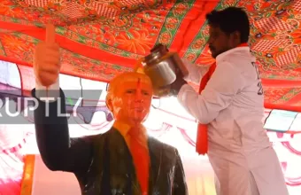 Πέθανε από κατάθλιψη ο Ινδός που λάτρευε τον Τραμπ σαν θεό επειδή κόλλησε COVID (video) 