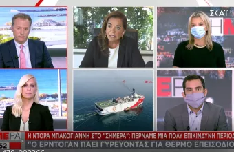 Μπακογιάννη σε ΣΚΑΪ: Ο Ερντογάν πάει γυρεύοντας για θερμό επεισόδιο