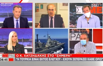 Χατζηδάκης στον ΣΚΑΪ: Αν η Τουρκία άνοιξε την πόρτα του φρενοκομείου δε θα μπούμε μέσα