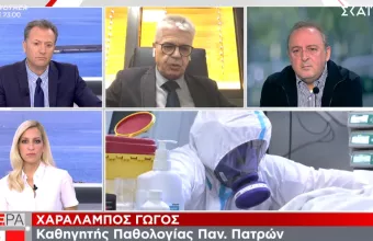 Γώγος στον ΣΚΑΪ: Δεν μπορεί να αρθεί το Lockdown στις 30/11- Προσπάθεια να σωθούν τα Χριστούγεννα