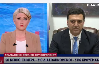 Κικίλιας σε ΣΚΑΪ:Στη μάχη 3 ιδιωτικά νοσοκομεία σε Θεσσαλονίκη-Το όριο κρουσμάτων για χαλάρωση μέτρων  