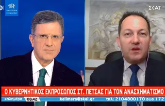 Πέτσας στον ΣΚΑΪ: Στις 11 Ιανουαρίου ανοίγουν τα σχολεία όλων των βαθμίδων (vid)