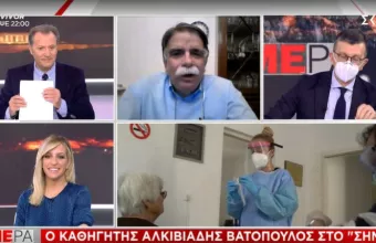 Βατόπουλος- ΣΚΑΪ: Θα παραμείνει η απαγόρευση τη νύχτα -Τι είπε για σχολεία, εστίαση, μετάλλαξη