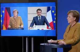 Τηλεδιάσκεψη Μέρκελ - Μακρόν και του Ουκρανού προέδρου την Παρασκευή