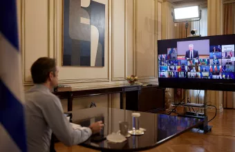 Μητσοτάκης: Συνεργασία ΕΕ - ΝΑΤΟ με βάση και την αρχή της καλής γειτονίας μεταξύ των συμμάχων