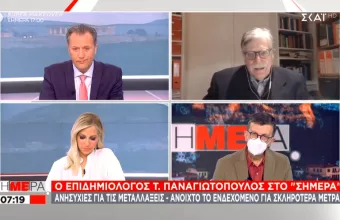 Παναγιωτόπουλος - ΣΚΑΪ: Πολύ δύσκολη η κατάσταση – Με προβληματίζει που νόσησε εκ νέου ο ιερέας