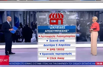 Lockdown: Άνοιγμα λιανεμπορίου στις 5/4 με click away- Τί θα γίνει με malls και σχολεία 