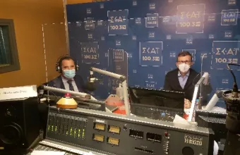 Γεωργιάδης στον ΣΚΑΪ 100,3: Άνοιγμα καταστημάτων από τη Δεύτερα με 13032 και χρονικό όριο 