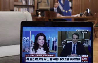 Μητσοτάκης σε CNN:Τις επόμενες 48 ώρες οι ανακοινώσεις για άνοιγμα-Στις 15 Μαΐου ανοίγει ο τουρισμός