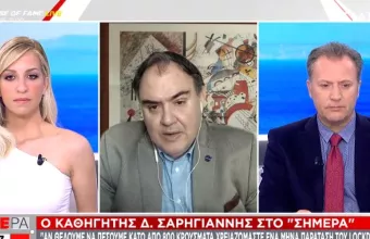 Σαρηγιάννης- ΣΚΑΪ: Πότε θα δούμε δεκάδες κρούσματα - Παράταση 1 μήνα lockdown για μείωση κάτω από 800 