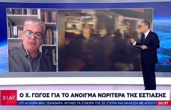 Γώγος σε ΣΚΑΪ: «Όχι» σε πασχαλινή έξοδο και άνοιγμα της εστίασης νωρίτερα
