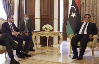 «Στηρίζω την Νέα Λιβύη» είπε ο Μητσοτάκης στον Πρόεδρο Μοχάμεντ ελ Μένφι