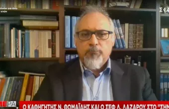 Θωμαΐδης-ΣΚΑΪ: Αρκετά υψηλά επίπεδα του ιικού φορτίου στα λύμματα- Θα αργήσουν να πέσουν