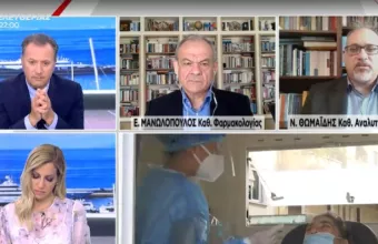 Θωμαΐδης-ΣΚΑΪ: Θα φανεί μείωση στα κρούσματα πριν το Πάσχα -Ποιες περιοχές δείχνουν ύφεση