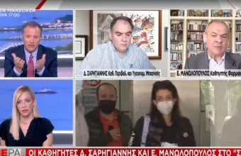 Μανωλόπουλος-ΣΚΑΪ: Πιο αυξημένες οι θρομβώσεις σε νεότερα άτομα- γυναίκες κυρίως με Astrazeneca (vid)