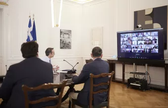 Μητσοτάκης: Με το εμβόλιο Johnson ο καθολικός εμβολιασμός κατοίκων νησιών με πληθυσμό άνω των 10.000 