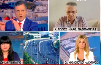 Γώγος – ΣΚΑΪ: Εφιαλτικό σενάριο τα 18.000 κρούσματα – Θα συμβεί αν τα αφήσουμε όλα ανεξέλεγκτα 