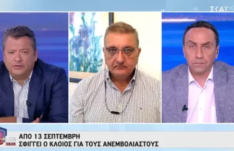 Εξαδάκτυλος-ΣΚΑΪ: Οι ανεμβολίαστοι καθορίζουν την πορεία του ιού - «Καμπανάκι» για τους νέους