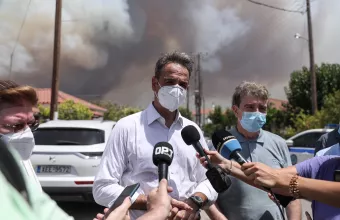 Μητσοτάκης σε χώρες που συνέδραμαν στις φωτιές: Eυχαριστούμε που σταθήκατε στο πλευρό μας