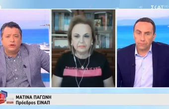 Παγώνη στον ΣΚΑΪ: Οι ανεμβολίαστοι θα νοσήσουν όλοι - Η αλήθεια για το Ισραήλ 